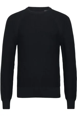 Dockers Core Crew Sweater Tops Knitwear Round Necks Black