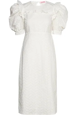 Custommade Kristy Polvipituinen Mekko White