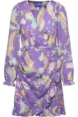 Crās Karencras Dress Dresses Wrap Dresses Purple
