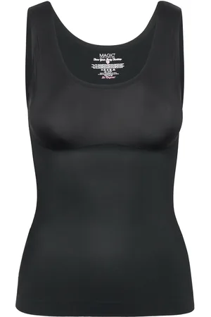 MAGIC Bodyfashion Magic Distinguished Tanktop Lingerie Shapewear Tops Black