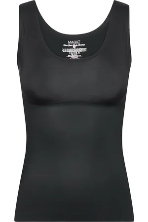 MAGIC Bodyfashion Magic Distinguished Tanktop Lingerie Shapewear Tops Black