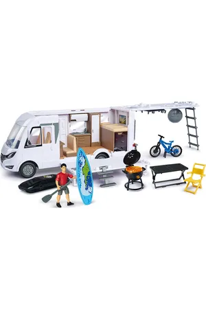 DICKIE TOYS Camper Set Toys Toy Cars & Vehicles Toy Vehicles Multi/patterned