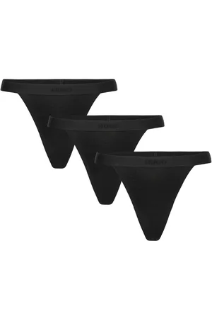 HUGO BOSS Triplet String Pure Stringit Alusvaatteet Black