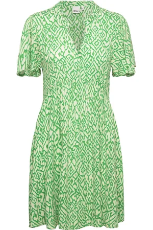 Ichi Ihmarrakech Aop Dr11 Lyhyt Mekko Green