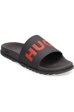 HUGO BOSS Match_It_Slid_Rblg_N Designers Summer Shoes Sandals Pool Sliders Black