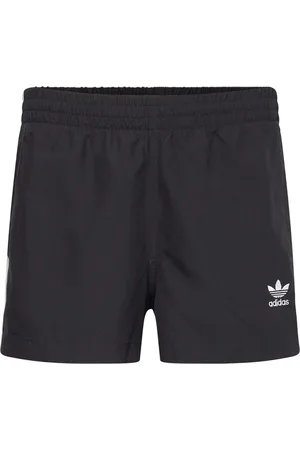 adidas Ori Adicolor 3Stripes Short Length Swim Short Uimashortsit Black