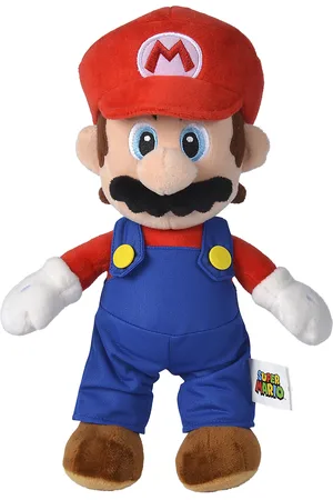 Super Mario Mario Plush, 30Cm Toys Soft Toys Stuffed Toys Multi/patterned