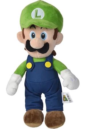 Super Mario Luigi Plush, 30Cm Toys Soft Toys Stuffed Toys Multi/patterned