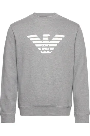 Emporio Armani Felpa Designers Sweat-shirts & Hoodies Sweat-shirts Grey