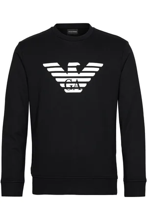 Emporio Armani Felpa Designers Sweat-shirts & Hoodies Sweat-shirts Black
