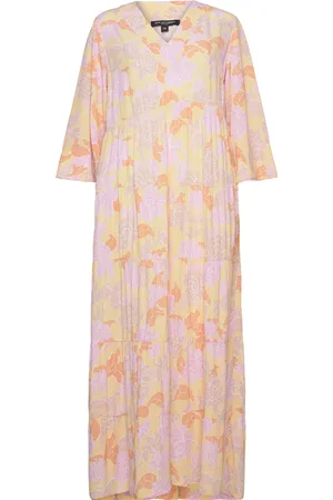 Ilse Jacobsen Long Dress Maksimekko Juhlamekko Yellow