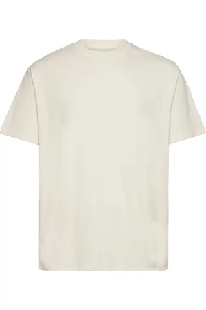 Woodbird Wbbaine Base Tee Designers T-shirts Short-sleeved Cream