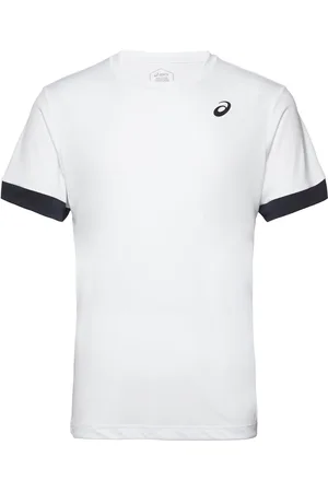 Asics Men Court Ss Top Sport T-shirts Short-sleeved White