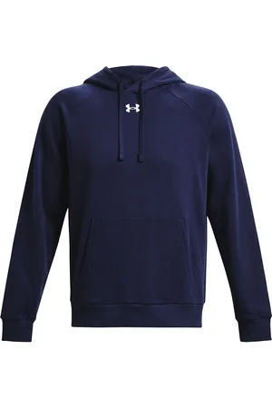Under Armour Ua Rival Fleece Hoodie Sport Sweat-shirts & Hoodies Hoodies Navy