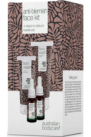 Australian Bodycare 4 Face Products For Blemished Skin Ihonhoitosetti Nude