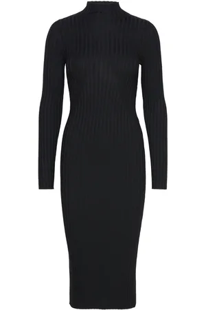 Norr Karlina Ls Dress Dresses Bodycon Dresses Black
