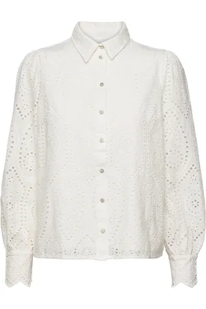 Y.A.S Holi Ls Shirt S. Tops Blouses Long-sleeved White