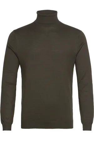 Only & Sons Onswyler Life Roll Neck Knit Tops Knitwear Turtlenecks Khaki Green