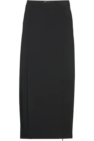 Gestuz Joellegz Hw Long Skirt Noos Pitkä Hame Black