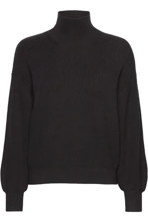 MSCH Mschmagnea Rachelle Pullover Tops Knitwear Turtleneck Black