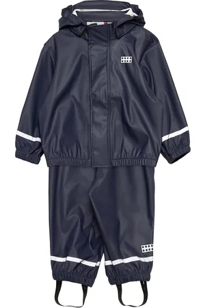 LEGO kidswear Lwjivan 200 - Pu Rain Set Outerwear Rainwear Rainwear Sets Blue