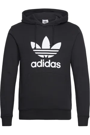 adidas Trefoil Hoody Sport Sweat-shirts & Hoodies Sweat-shirts Black