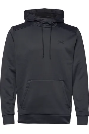 Under Armour Ua Armour Fleece Hoodie Tops Sweat-shirts & Hoodies Hoodies Black