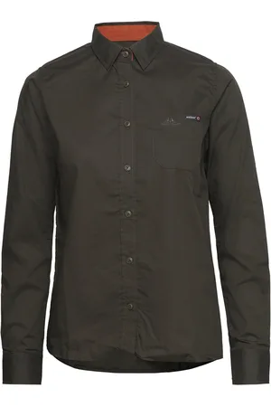 Swedteam Allie Antibite Women Shirt Sport Shirts Long-sleeved Green