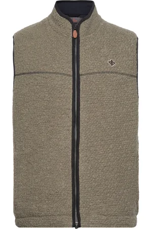 Morris Whitfield Vest Designers Sweat-shirts & Hoodies Fleeces & Midlayers Green