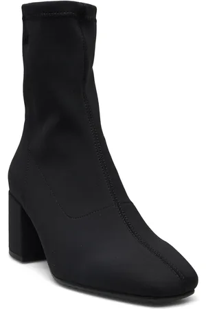 Dasia Lou Shoes Boots Ankle Boots Ankle Boots With Heel Black