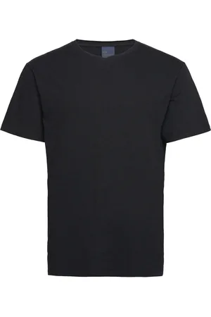 Nudie Jeans Roffe T-Shirt French Blue Designers T-shirts Short-sleeved Black