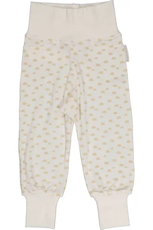 Geggamoja Bamboo Pants Bottoms Trousers Beige