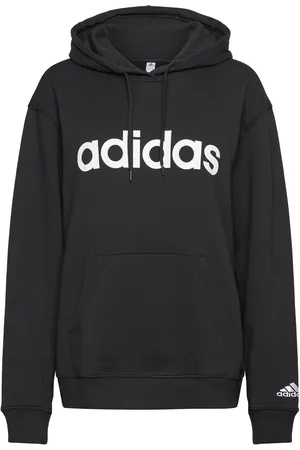 adidas W Lin Ft Hd Sport Sweat-shirts & Hoodies Hoodies Black