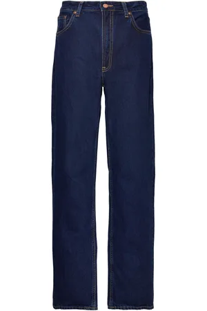 Nudie Jeans Clean Eileen Indigo Dipped Bottoms Jeans Wide Blue