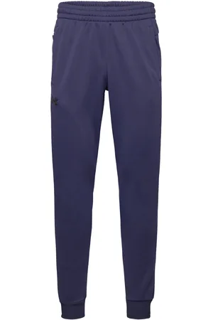 Under Armour Ua Armour Fleece Joggers Bottoms Sweatpants Navy