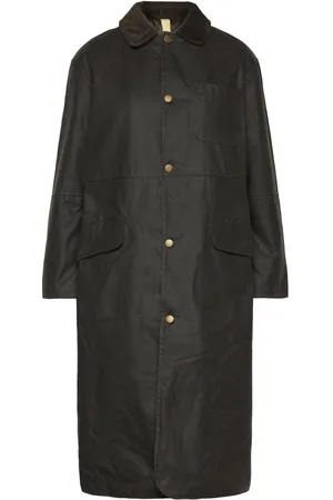 Brixtol Joan Jett Padded Topattu Pitkä Takki Green