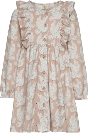Ma-ia Family Pax Klänning Dresses & Skirts Dresses Casual Dresses Long-sleeved Casual Dresses Beige