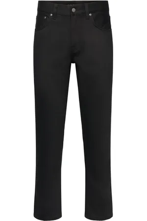 Nudie Jeans Gritty Jackson Dry Everblack Designers Jeans Regular Black