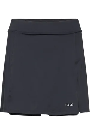 Casall Court Slit Skirt Sport Short Black