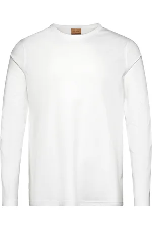 MOS MOSH Gallery Mmgperry Ls O-Neck Tee Tops T-shirts Long-sleeved White