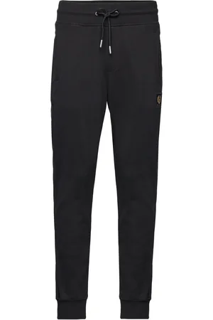 Belstaff Sweatpants Dark Ink Bottoms Sweatpants Black
