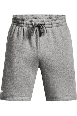Under Armour Ua Rival Fleece Shorts Sport Shorts Sweat Shorts Grey