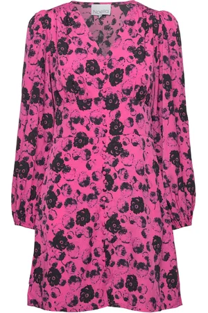 Noella Paris Patty Short Dress Lyhyt Mekko Pink