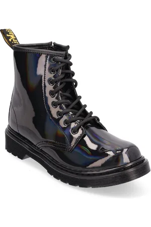 Dr. Martens 1460 J Black Rainbow Bootsit Nauhalliset Saapikkaat Black