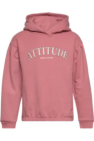 Creamie Sweatshirt Tops Sweat-shirts & Hoodies Hoodies Pink