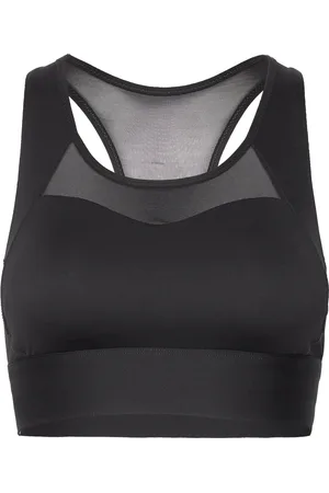 Lindex Sport Bra Melanie Mesh Sport Bras & Tops Sports Bras - All Black