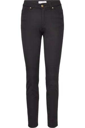 Lindex Trousers Tova Five Pocket Bottoms Jeans Skinny Black