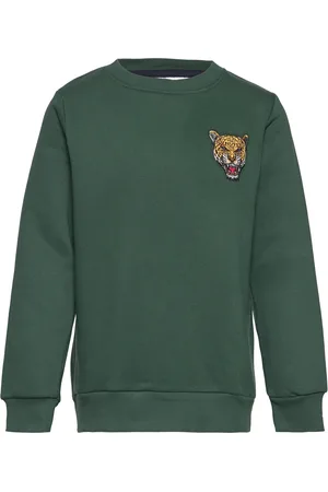 The New Tndavid Sweatshirt Tops Sweat-shirts & Hoodies Sweat-shirts Green