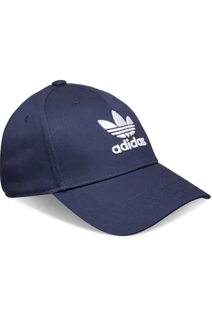 adidas Adicolor Classic Trefoil Baseball Cap Sport Headwear Caps Navy