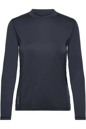 Abacus Lds Spin Longsleeve Sport T-shirts & Tops Long-sleeved Navy